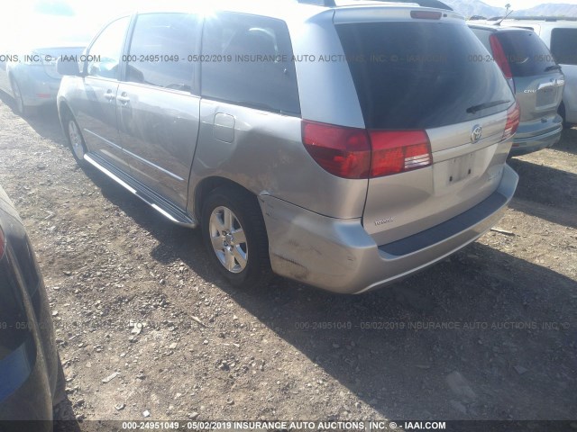 5TDZA22C14S184343 - 2004 TOYOTA SIENNA XLE/XLE LIMITED SILVER photo 6