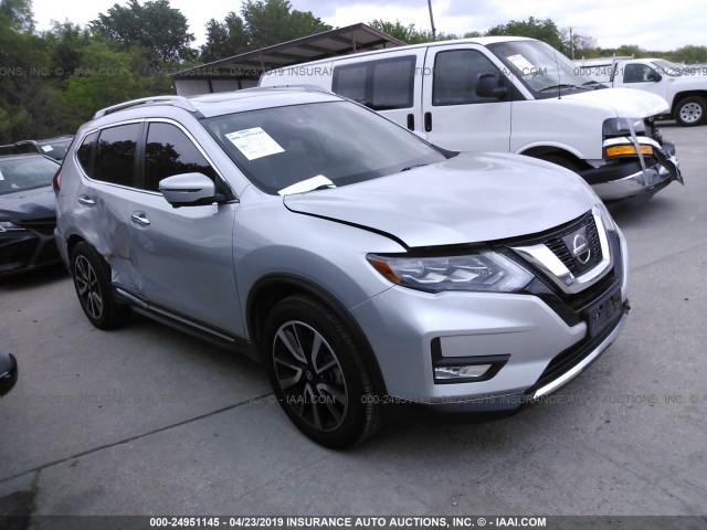 JN8AT2MT1HW399932 - 2017 NISSAN ROGUE S/SL/SV SILVER photo 1