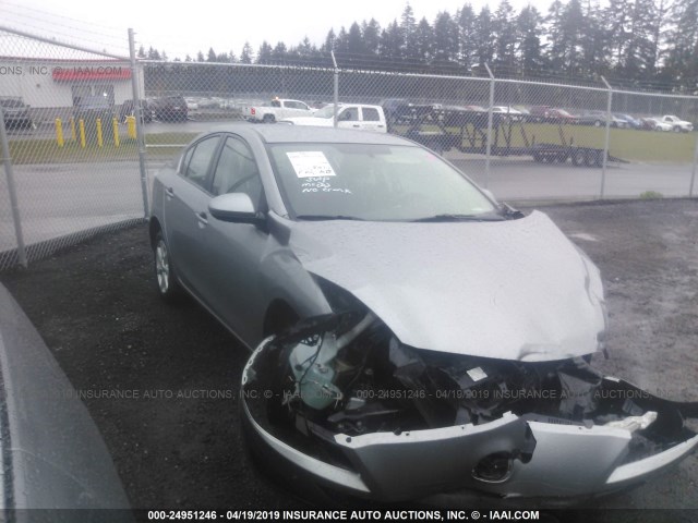 JM1BL1SG6A1295696 - 2010 MAZDA 3 I SILVER photo 1