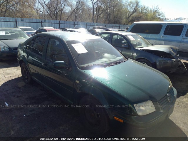 3VWSC29M2XM089382 - 1999 VOLKSWAGEN JETTA GLS GREEN photo 1