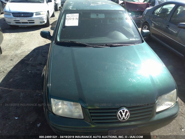 3VWSC29M2XM089382 - 1999 VOLKSWAGEN JETTA GLS GREEN photo 6