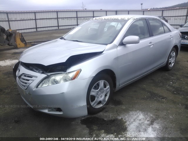 4T1BE46KX7U603322 - 2007 TOYOTA CAMRY NEW GENERAT CE/LE/XLE/SE SILVER photo 2