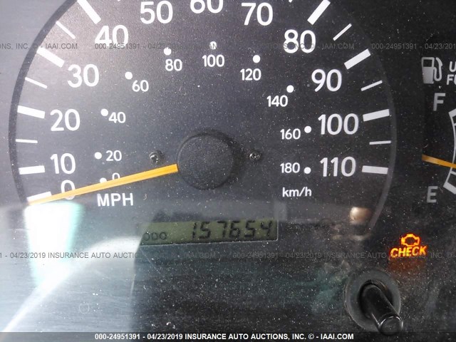 4TASN92N0WZ163965 - 1998 TOYOTA TACOMA XTRACAB PRERUNNER ნაცრისფერი ფოტო 7