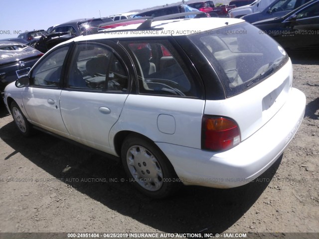 1G8ZJ8277TZ342486 - 1996 SATURN SW2 WHITE photo 3