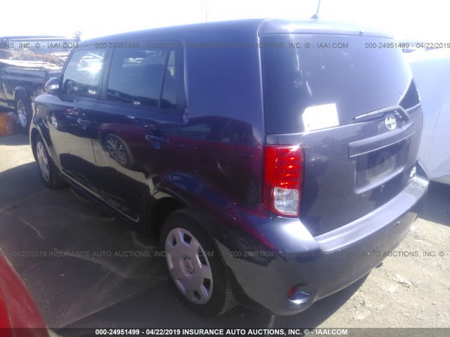 JTLZE4FE9CJ029406 - 2012 TOYOTA SCION XB 灰色 照片 3