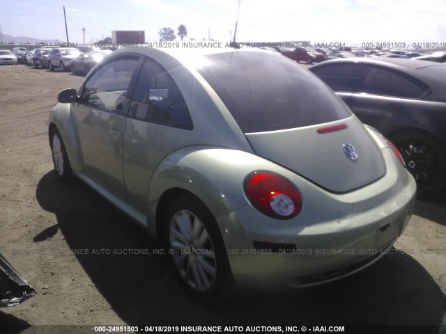 3VWRG31C78M517900 - 2008 VOLKSWAGEN NEW BEETLE S/SE GREEN photo 3