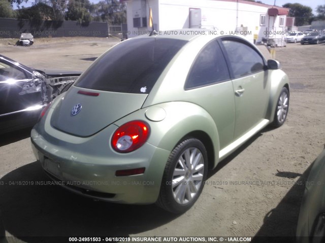 3VWRG31C78M517900 - 2008 VOLKSWAGEN NEW BEETLE S/SE GREEN photo 4