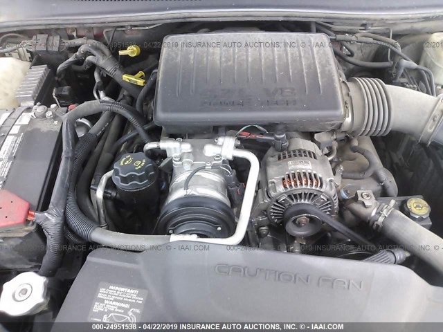 1J4GX48N14C401587 - 2004 JEEP GRAND CHEROKEE LAREDO/COLUMBIA/FREEDOM RED photo 10