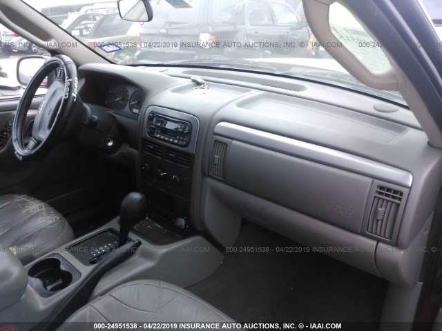 1J4GX48N14C401587 - 2004 JEEP GRAND CHEROKEE LAREDO/COLUMBIA/FREEDOM RED photo 5