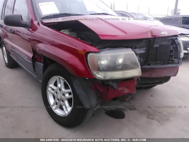 1J4GX48N14C401587 - 2004 JEEP GRAND CHEROKEE LAREDO/COLUMBIA/FREEDOM RED photo 6