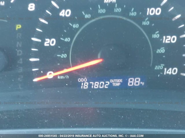 4T1BE46K69U851960 - 2009 TOYOTA CAMRY SE/LE/XLE GRAY photo 7