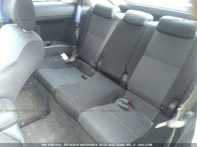 JTKDE167380231380 - 2008 TOYOTA SCION TC იასამნისფერი ფოტო 8