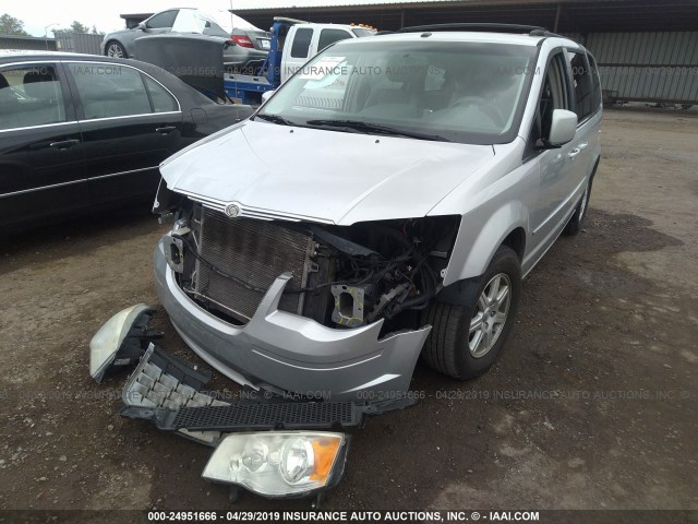 2A8HR54P58R830660 - 2008 CHRYSLER TOWN & COUNTRY TOURING SILVER photo 2