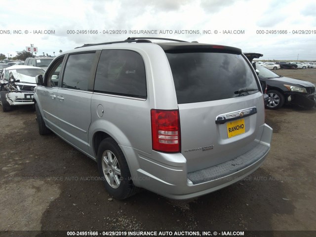 2A8HR54P58R830660 - 2008 CHRYSLER TOWN & COUNTRY TOURING SILVER photo 3
