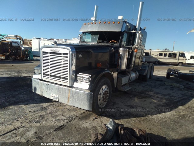 1FUPCDYB6WP926883 - 1998 FREIGHTLINER CONVENTIONAL FLD120 BLACK photo 2