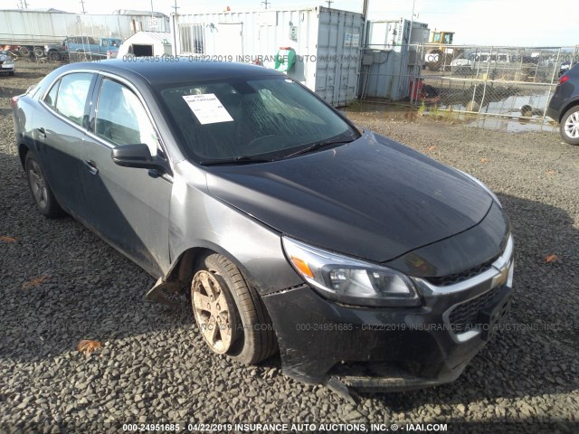 1G11B5SL0FF243969 - 2015 CHEVROLET MALIBU LS GRAY photo 1