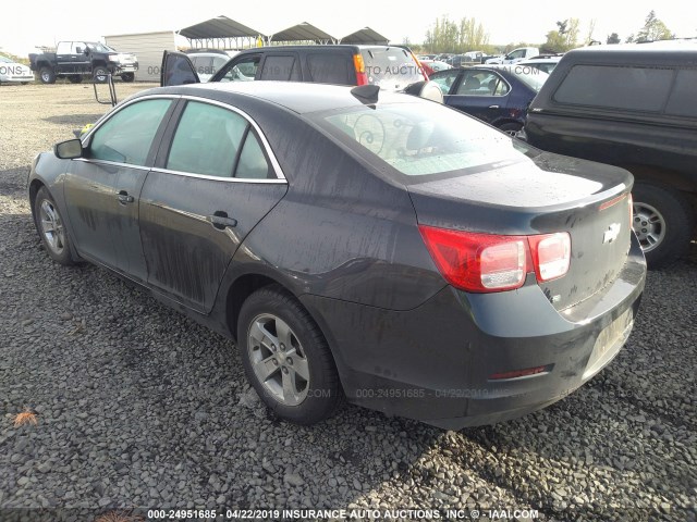 1G11B5SL0FF243969 - 2015 CHEVROLET MALIBU LS GRAY photo 3