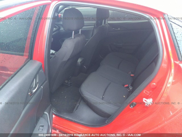 SHHFK7H47HU404901 - 2017 HONDA CIVIC SPORT 红色 照片 8