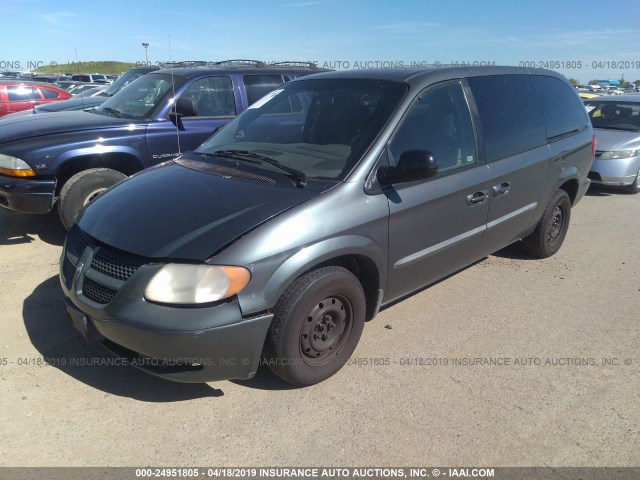 2D4GP44313R240984 - 2003 DODGE GRAND CARAVAN SPORT GRAY photo 2