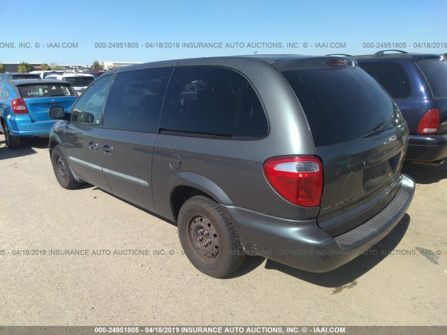 2D4GP44313R240984 - 2003 DODGE GRAND CARAVAN SPORT GRAY photo 3