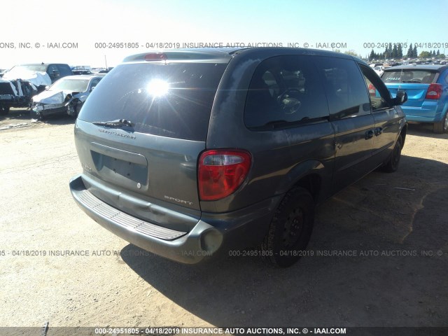 2D4GP44313R240984 - 2003 DODGE GRAND CARAVAN SPORT GRAY photo 4