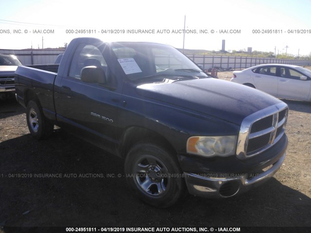 1D7HA16K04J296741 - 2004 DODGE RAM 1500 ST BLUE photo 1