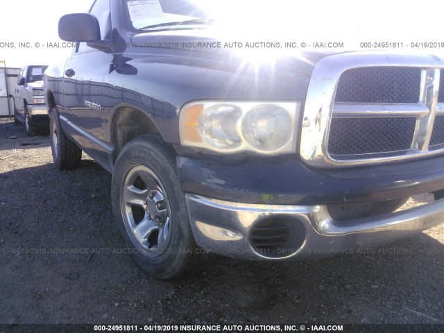 1D7HA16K04J296741 - 2004 DODGE RAM 1500 ST BLUE photo 6