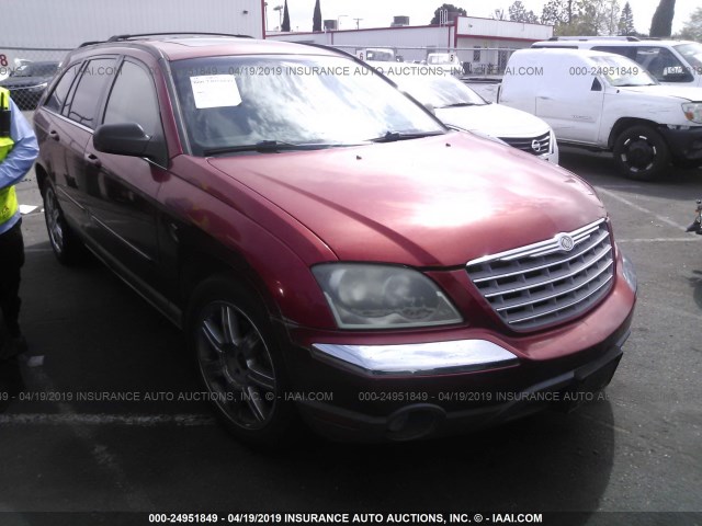 2C4GM684X5R665935 - 2005 CHRYSLER PACIFICA TOURING RED photo 1