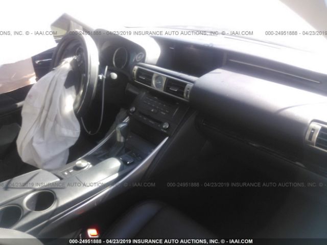 JTHBF1D22F5077343 - 2015 LEXUS IS 250 GRAY photo 5