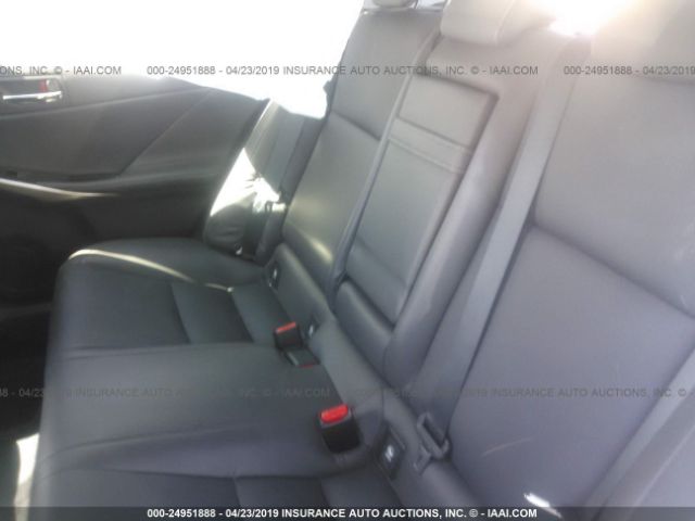 JTHBF1D22F5077343 - 2015 LEXUS IS 250 GRAY photo 8