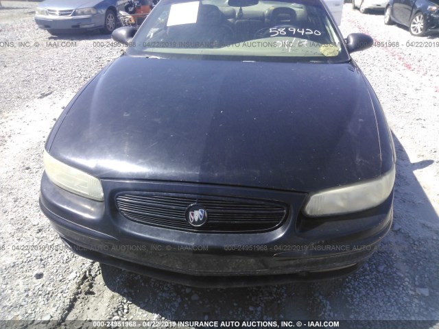 2G4WB52K4W1589420 - 1998 BUICK REGAL LS BLACK photo 6