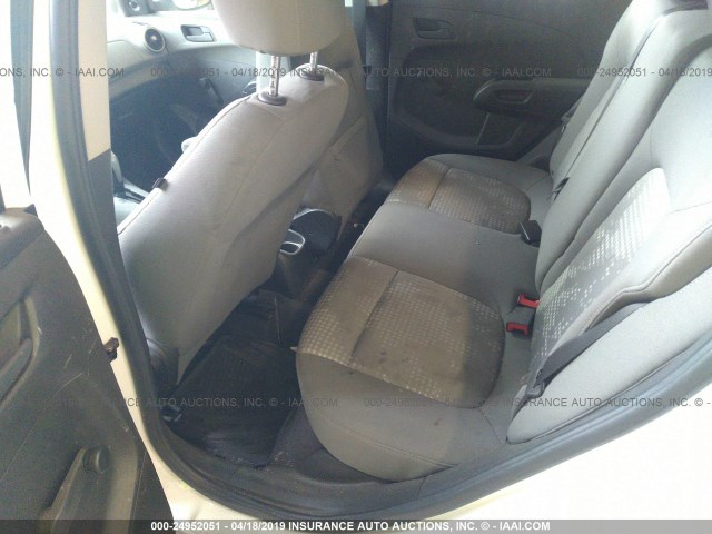 1G1JA6SH0F4195891 - 2015 CHEVROLET SONIC LS WHITE photo 8