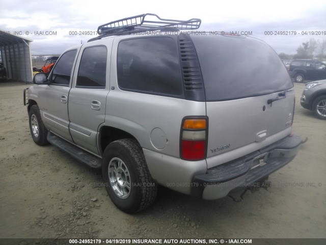 1GKEK13Z64R199870 - 2004 GMC YUKON SILVER photo 3