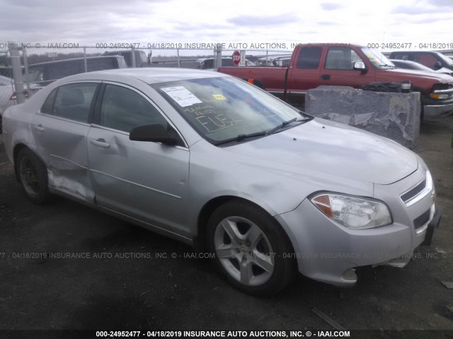 1G1ZB5E03CF240838 - 2012 CHEVROLET MALIBU LS SILVER photo 1