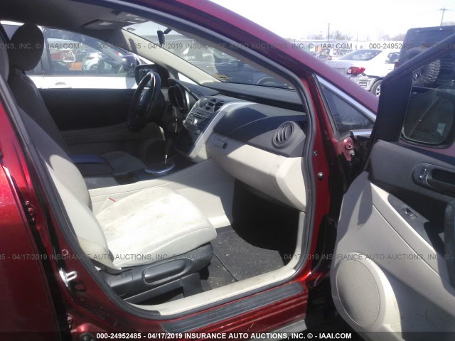 JM3ER293470148707 - 2007 MAZDA CX-7 RED photo 5