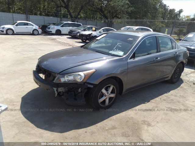 1HGCP2F85CA076198 - 2012 HONDA ACCORD EXL GRAY photo 2