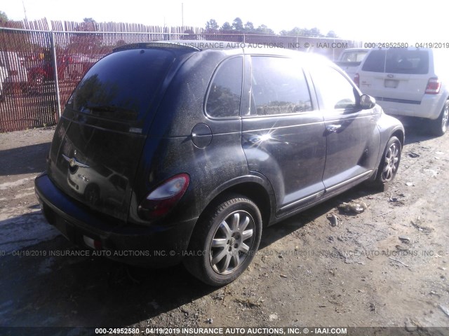 3A8FY68B46T207989 - 2006 CHRYSLER PT CRUISER LIMITED BLACK photo 4