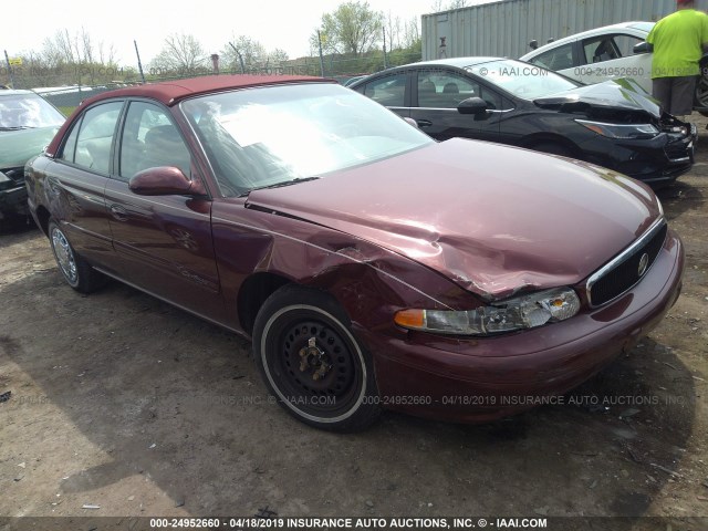 2G4WY55J511277469 - 2001 BUICK CENTURY LIMITED RED photo 1