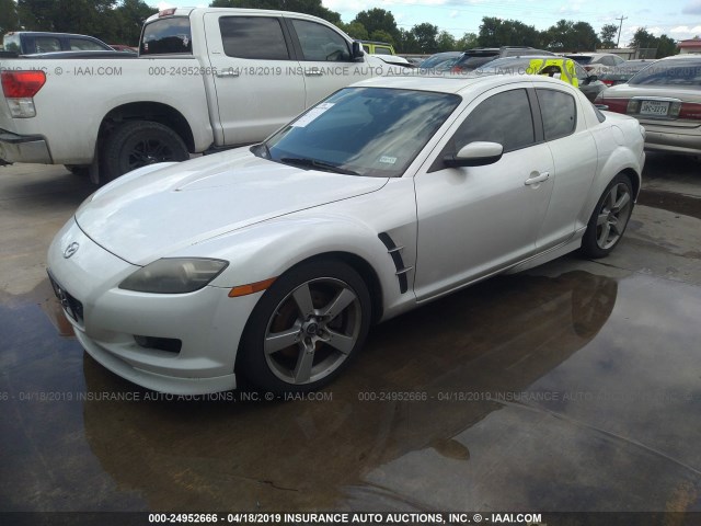 JM1FE173160200914 - 2006 MAZDA RX8 WHITE photo 2