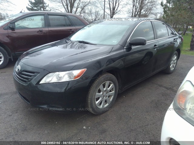 JTNBE46KX73053786 - 2007 TOYOTA CAMRY NEW GENERAT CE/LE/XLE/SE BLACK photo 2