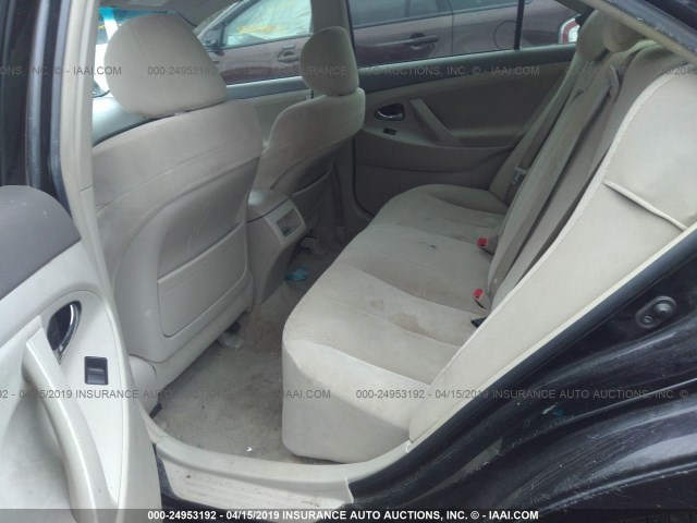 JTNBE46KX73053786 - 2007 TOYOTA CAMRY NEW GENERAT CE/LE/XLE/SE BLACK photo 8