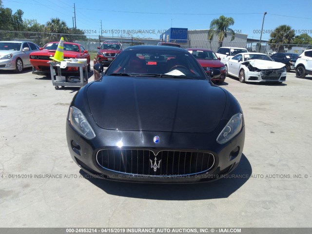 ZAMGJ45A980037852 - 2008 MASERATI GRANTURISMO  BLACK photo 6