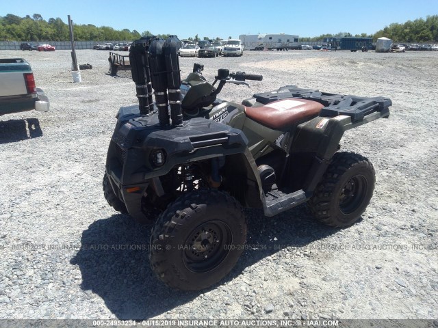 4XASEA578HA643716 - 2017 POLARIS SPORTSMAN 570 GREEN photo 2