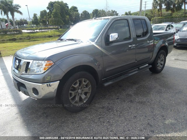 1N6AD0ER7KN745606 - 2019 NISSAN FRONTIER S/SV/SL/DESERT RUNNER GRAY photo 2