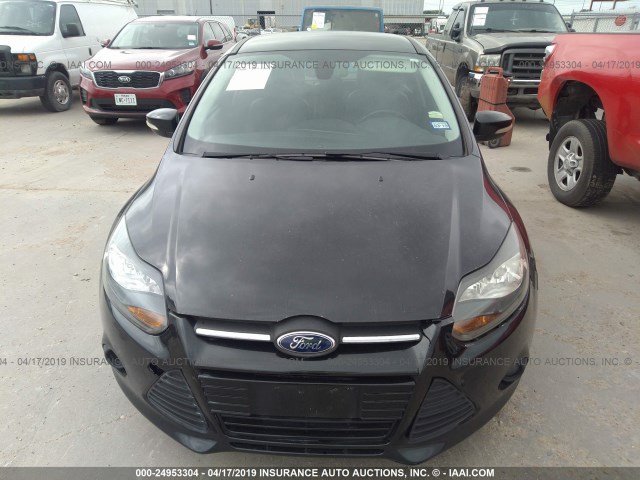 1FAHP3N20CL402958 - 2012 FORD FOCUS TITANIUM BLACK photo 6