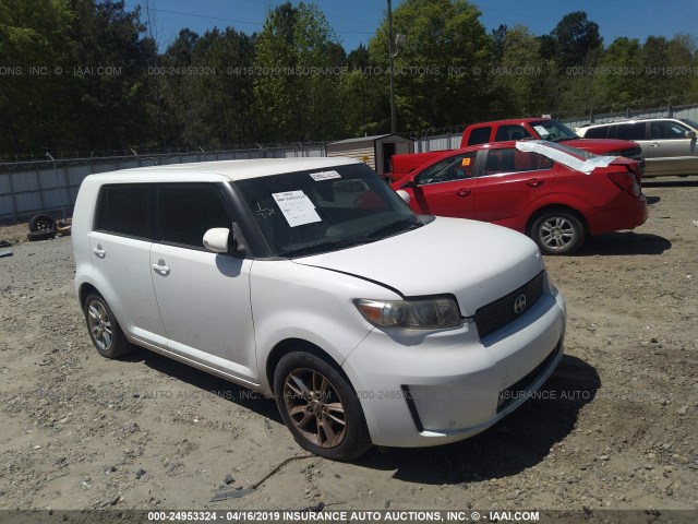 JTLKE50E581013047 - 2008 TOYOTA SCION XB WHITE photo 1
