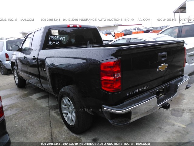 2GCRCPEC1K1110363 - 2019 CHEVROLET SILVERADO LD C1500 LT BLACK photo 3