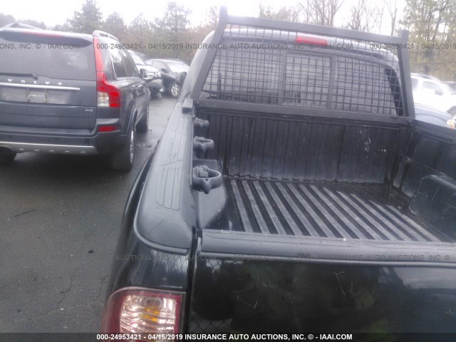 5TEMU52N66Z220022 - 2006 TOYOTA TACOMA DOUBLE CAB LONG BED BLACK photo 3