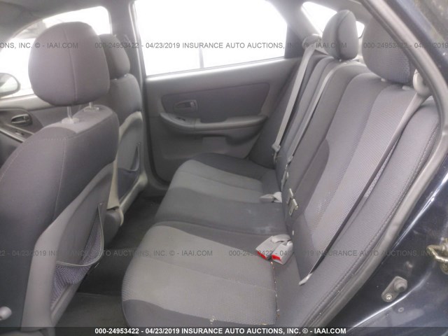 KMHDN56D55U162986 - 2005 HYUNDAI ELANTRA GLS/GT BLUE photo 8