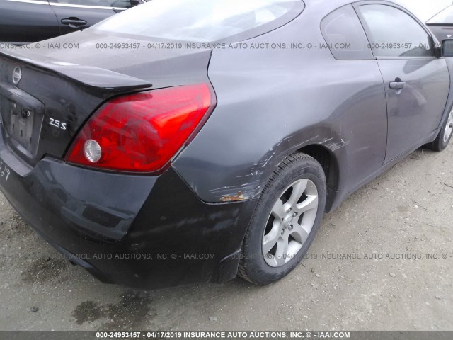 1N4AL24E38C253018 - 2008 NISSAN ALTIMA 2.5S BLACK photo 6